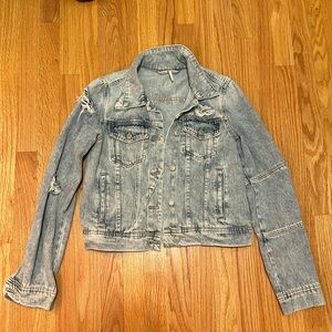 Free People Rumors Denim Jacket